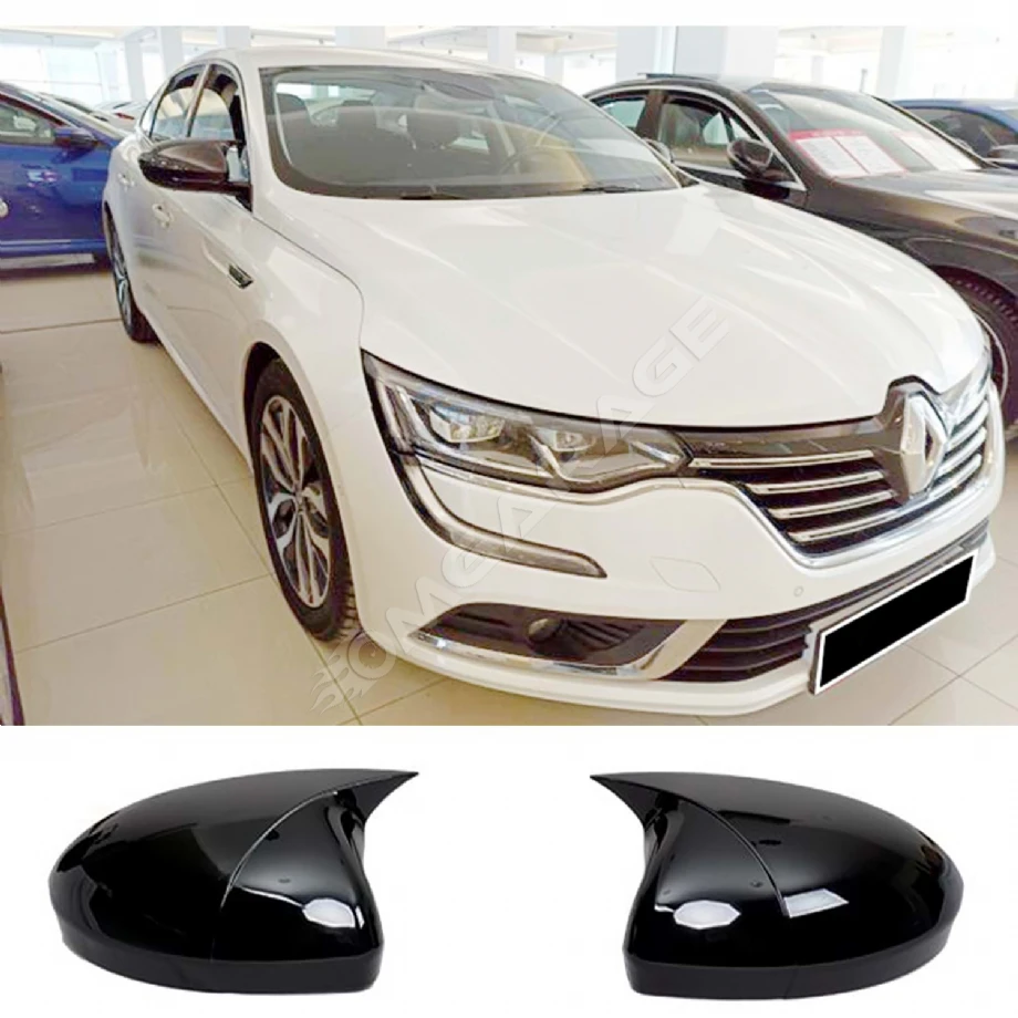Renault Talisman Batman Yarasa Ayna Kapağı Piona Black ABS 2015 ve üzeri
