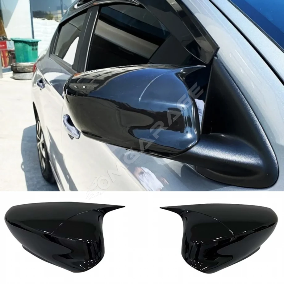 Citroen Cactus Batman Yarasa Ayna Kapağı Parlak Siyah ABS 2014 2015 2016 2017