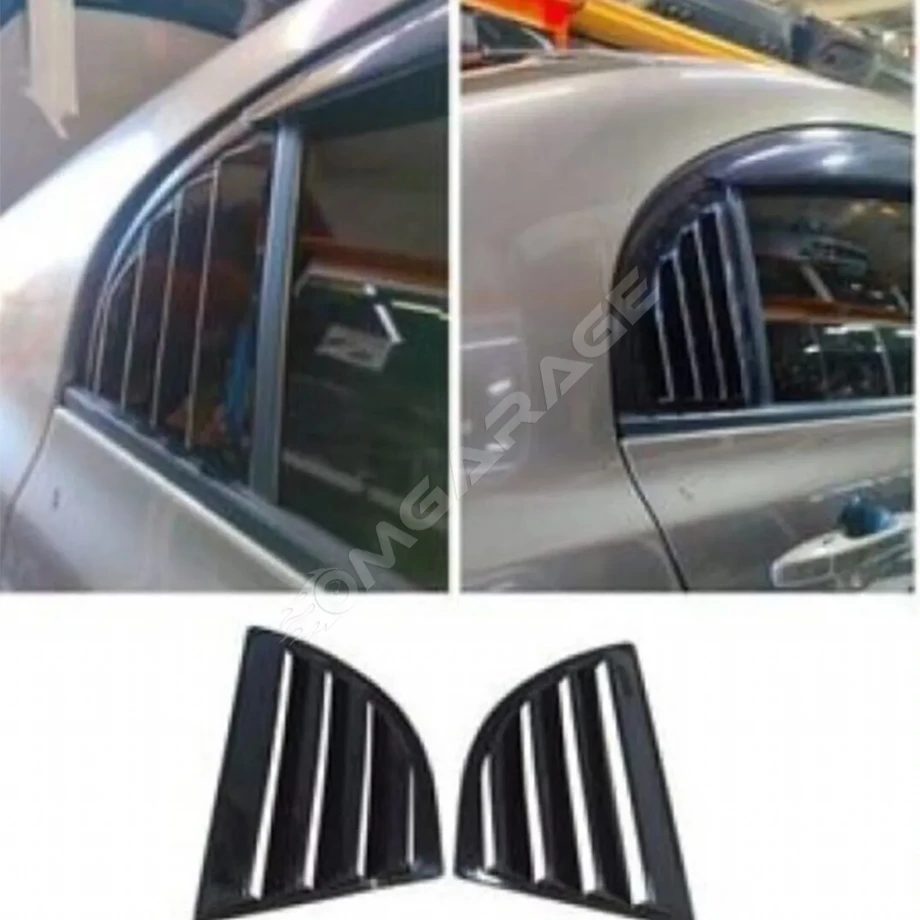 Honda Civic Fd6 Kelebek Cam Vizörü Parlak Siyah Plastik