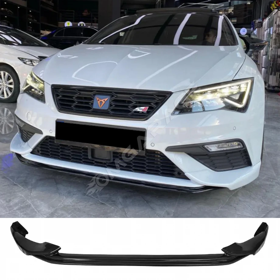 Seat Leon Mk3.5 Fr Dynamic Ön Ek Mat Siyah Plastik Karlık 2017-2020