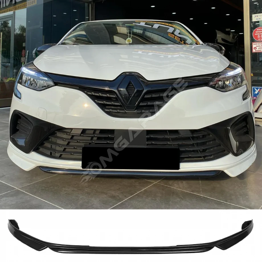 Renault Clio 5 Abt Ön Ek Mat Siyah Plastik Karlık