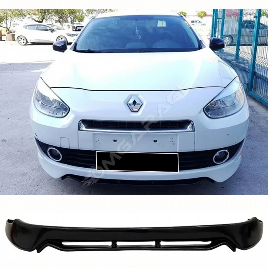 Renault Fluence Makyajsız Kasa Ön Ek Mat Siyah Plastik Karlık 2009-2012
