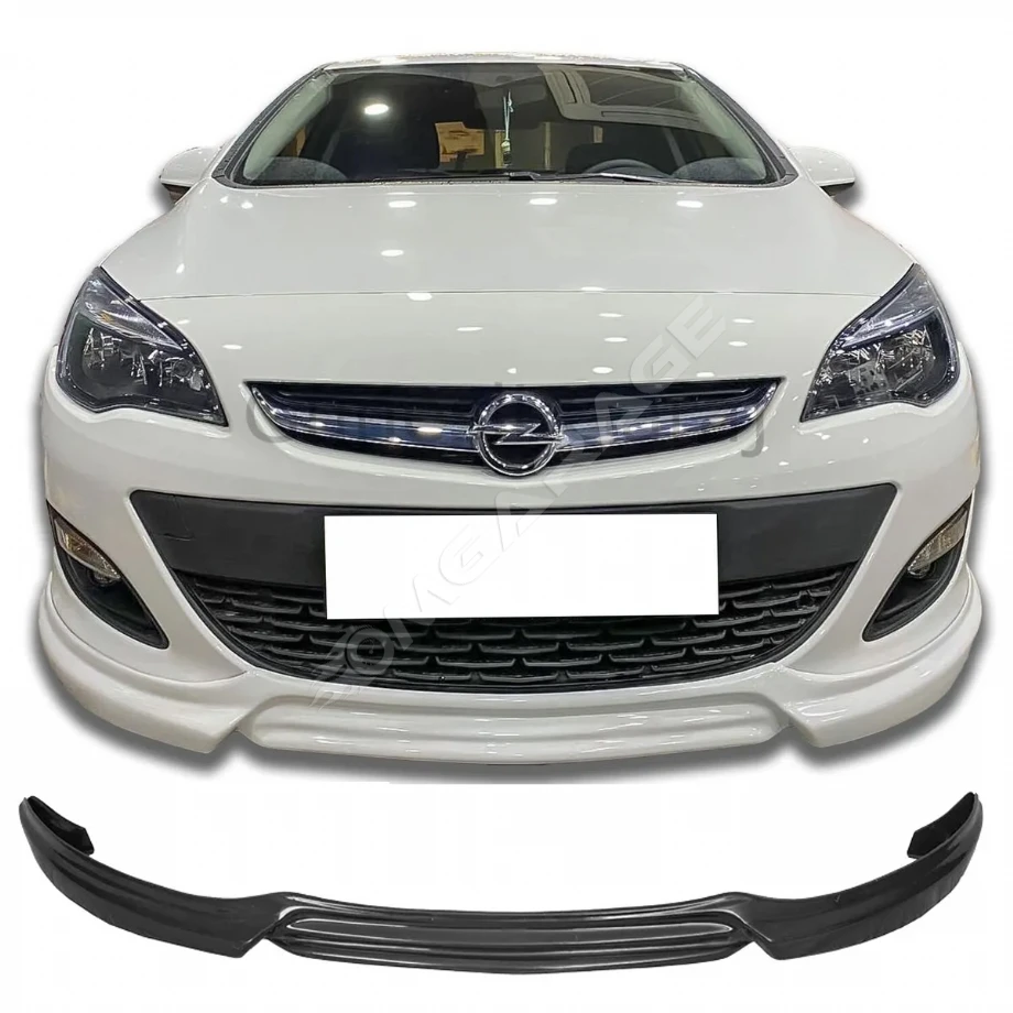 Opel Astra J Makyajlı Kasa Custom Ön Ek Mat Siyah Plastik Karlık