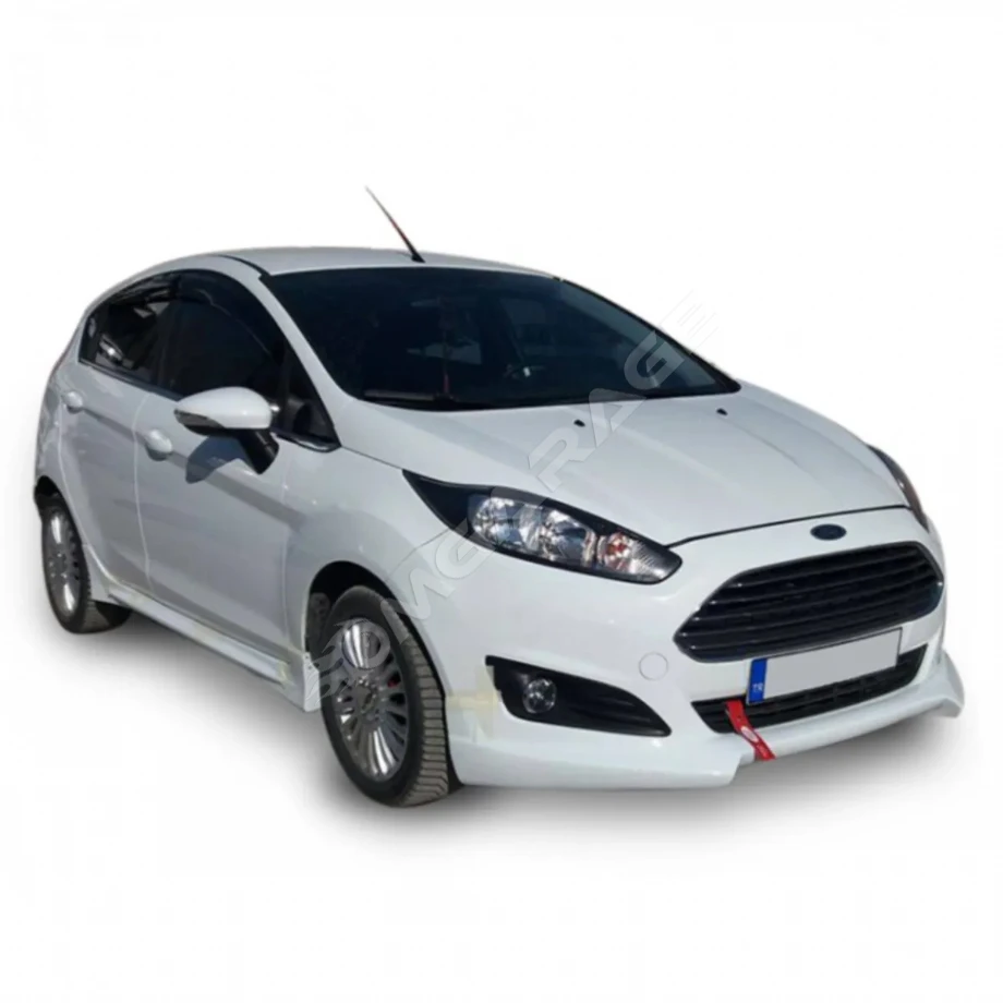 Ford Fiesta Makyajlı Kasa Ön Ek Mat Siyah Plastik Karlık 2014-2017