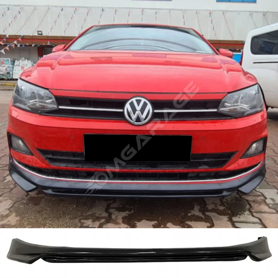 Vw Polo Mk6 ABT Ön Ek Mat Siyah Plastik Karlık 2018-2022