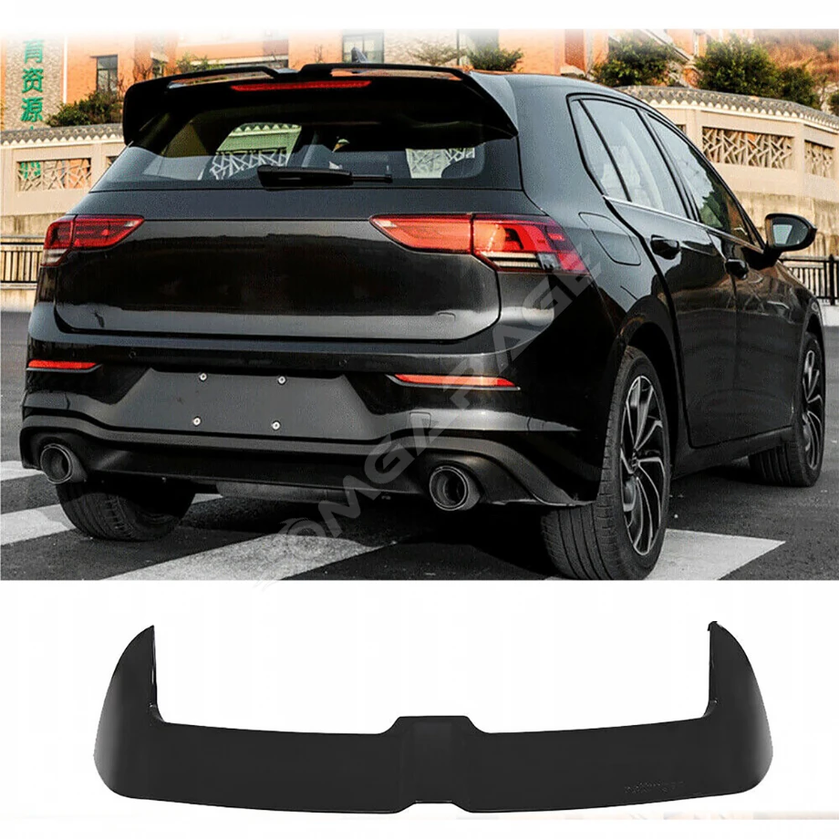 Vw Golf 8 Ottinger İthal Spoiler Parlak Siyah Plastik Spoyler