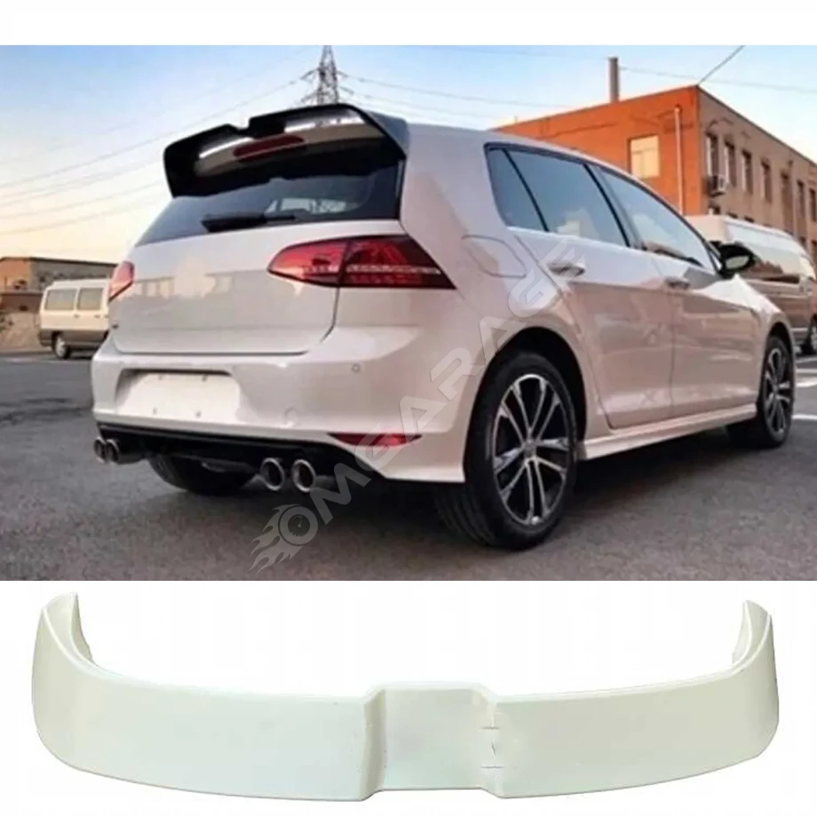 Vw Golf 7 Ottinger İthal Spoiler Parlak Siyah Plastik Spoyler 2012-2020
