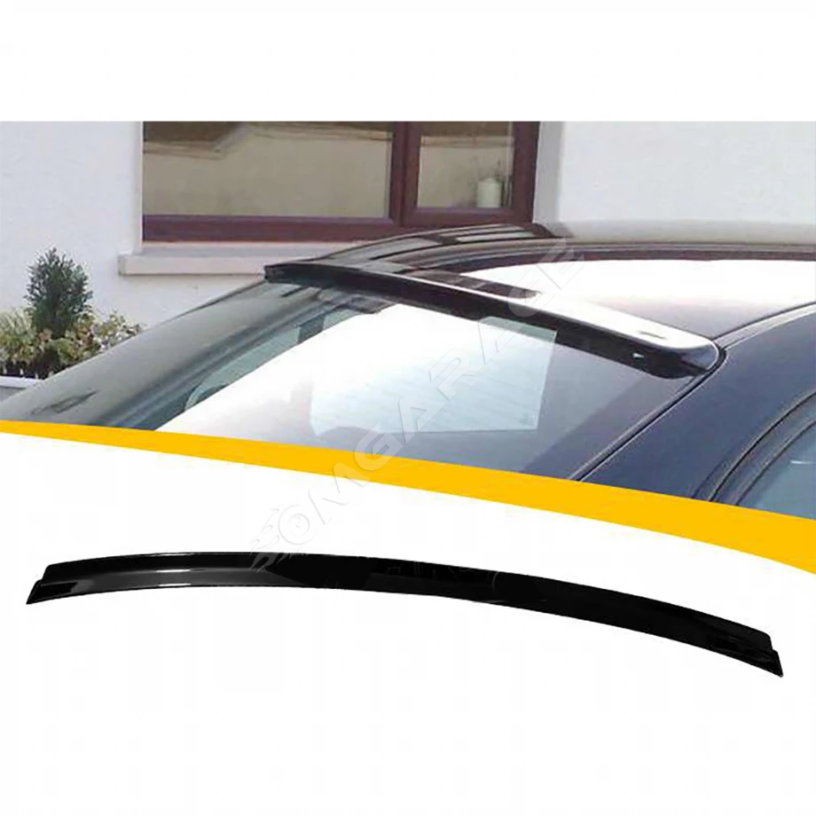 Bmw E46 Cam Üstü İthal Spoiler Parlak Siyah Plastik Spoyler