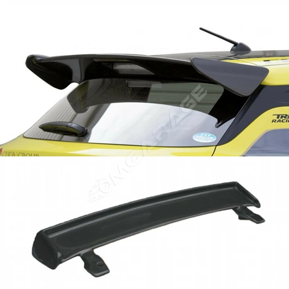 Suzuki Swift Bagaj Üstü İthal Spoiler Parlak Siyah Plastik Spoyler
