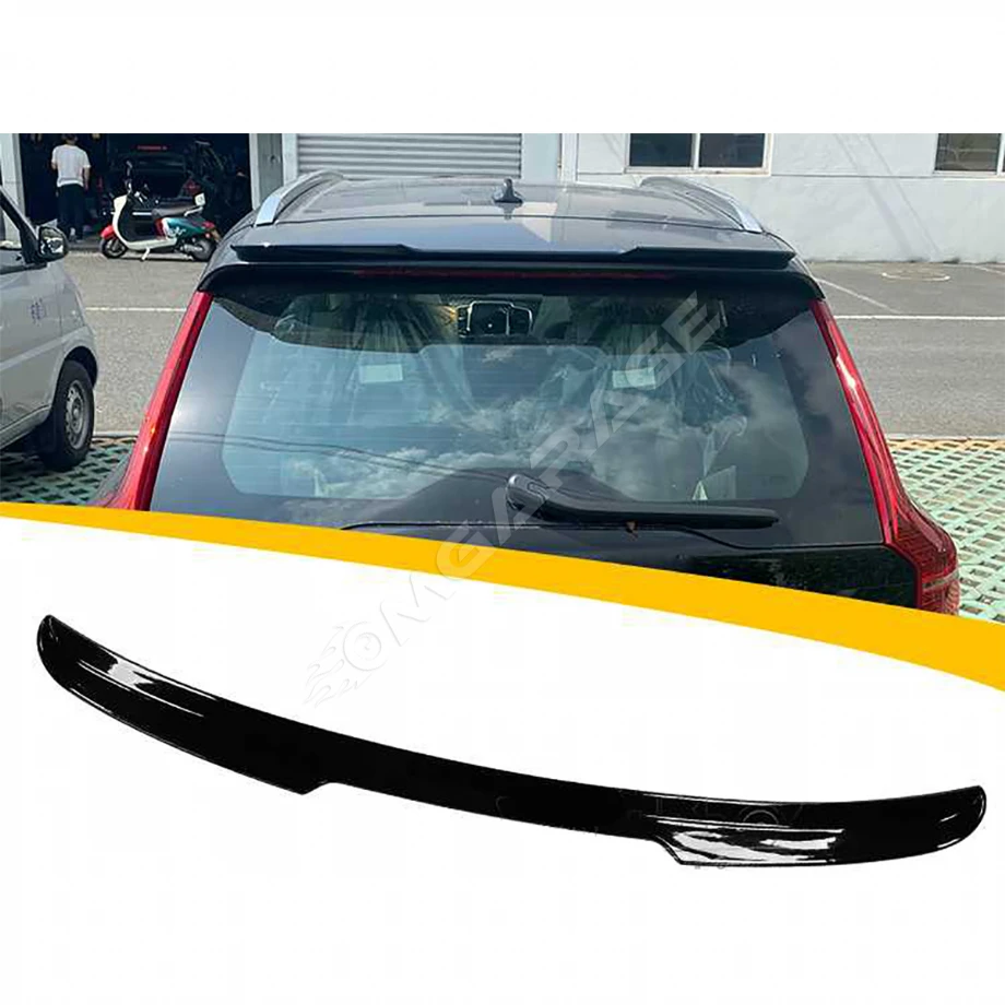 Volvo XC90 İthal Spoiler Parlak Siyah Plastik Spoyler 2015+