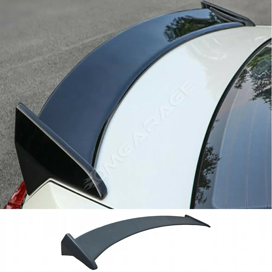 Toyota Corolla TRD Bagaj Üstü İthal Spoiler Parlak Siyah Plastik Spoyler 2014-2018