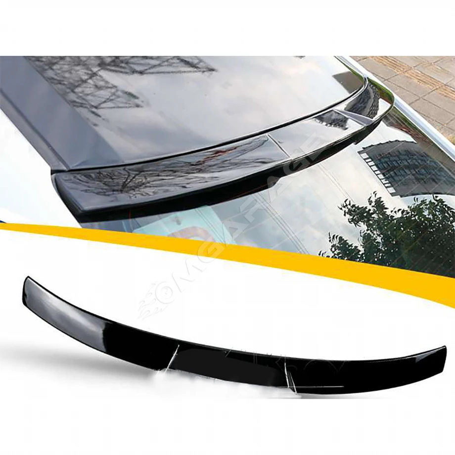 Honda Civic Fb7 M4 Cam Üstü İthal Spoiler Parlak Siyah Plastik Spoyler