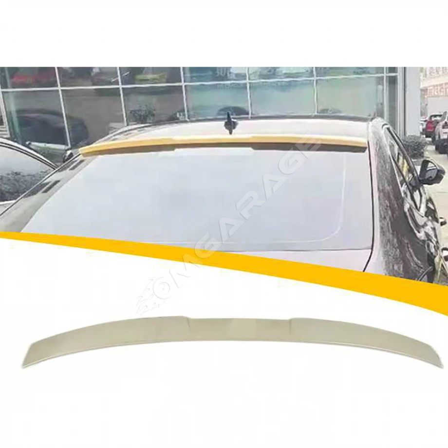 Skoda Superb Cam Üstü İthal Spoiler Parlak Siyah Plastik Spoyler 2020+