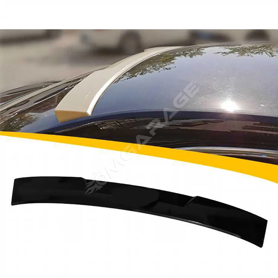 Skoda Octavia Mk3 Cam Üstü İthal Spoiler Parlak Siyah Plastik Spoyler 2013+