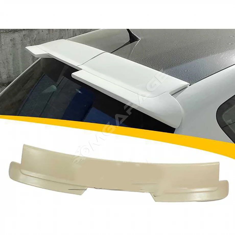 Seat İbiza Mk4 4 Kapı Cam Üstü İthal Spoiler Parlak Siyah Plastik Spoyler 2008-2017