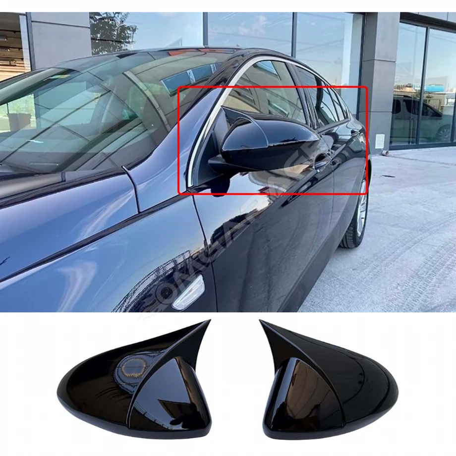 Opel insigna B Batman Yarasa Ayna Kapağı Parlak Siyah ABS 2017 2018 2019 2020 2021