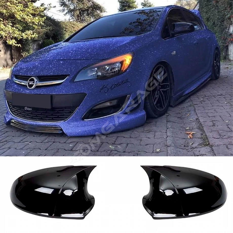 Opel Astra J Batman Yarasa Ayna Kapağı Parlak Siyah ABS 2009-2020