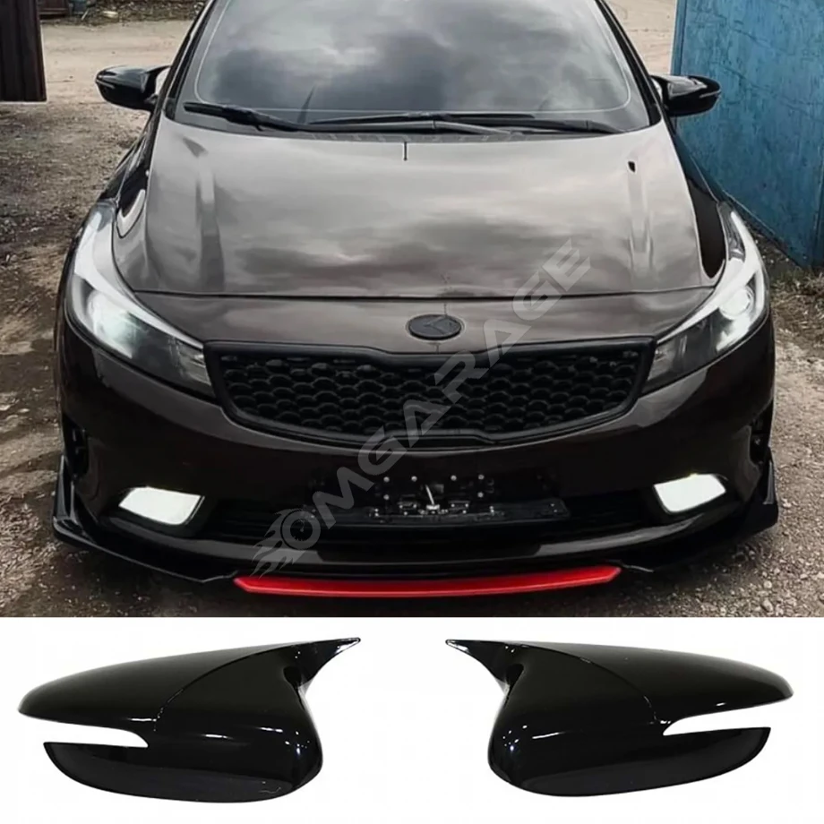 Kia Cerato Batman Yarasa Ayna Kapağı Sinyalli Piano Black 2016 2017 2018 2019