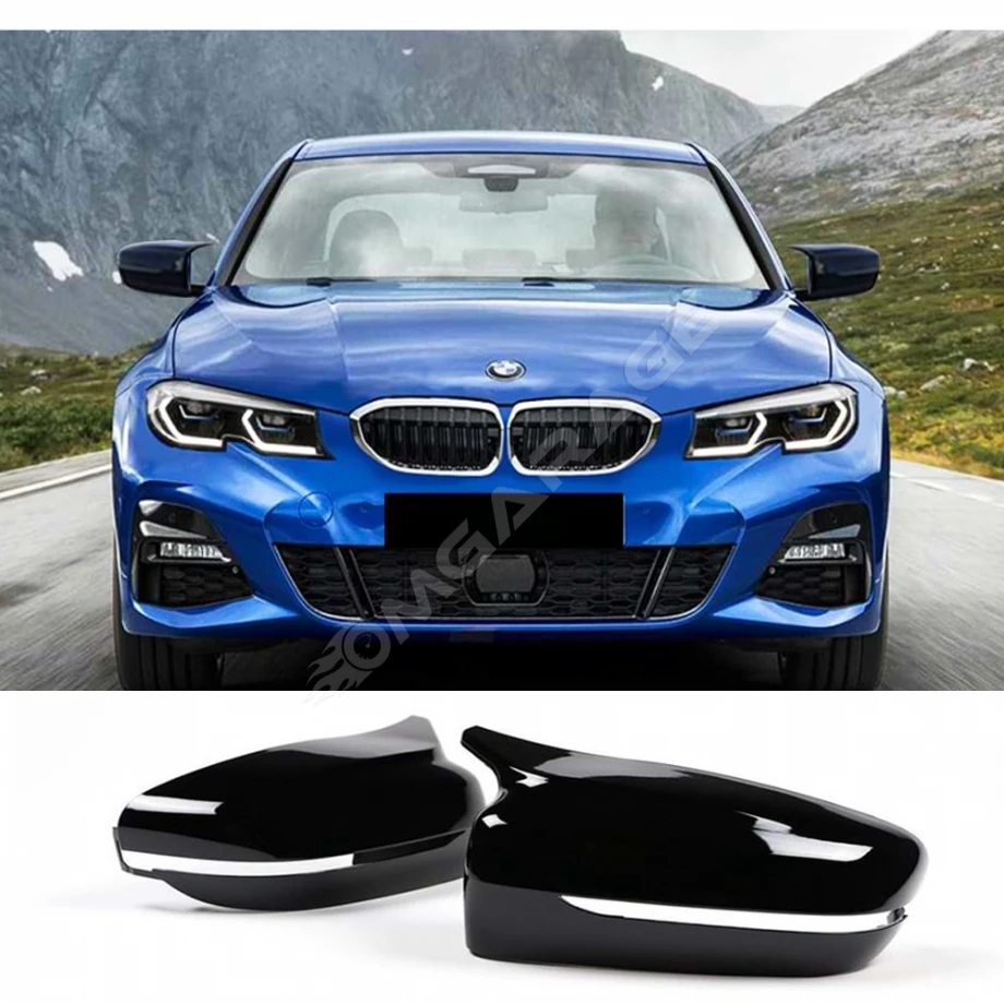 Bmw G20 Batman Yarasa Ayna Kapağı Parlak Siyah ABS 2019 2020 2021 2022 2023 2024 2025