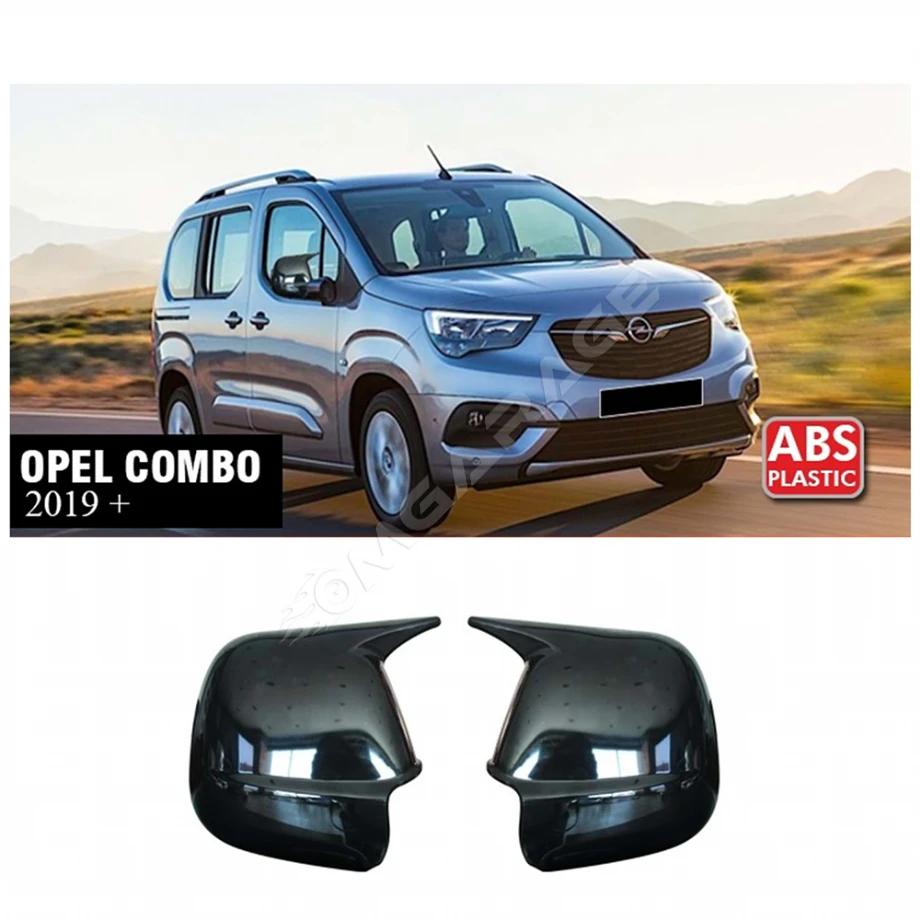 Opel Combo Batman Yarasa Ayna Kapağı Piona Black ABS 2019+
