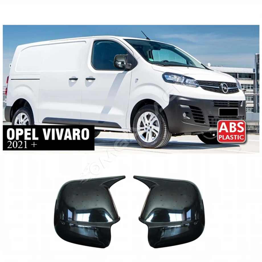 Opel Vivaro Batman Yarasa Ayna Kapağı Piona Black ABS 2021+