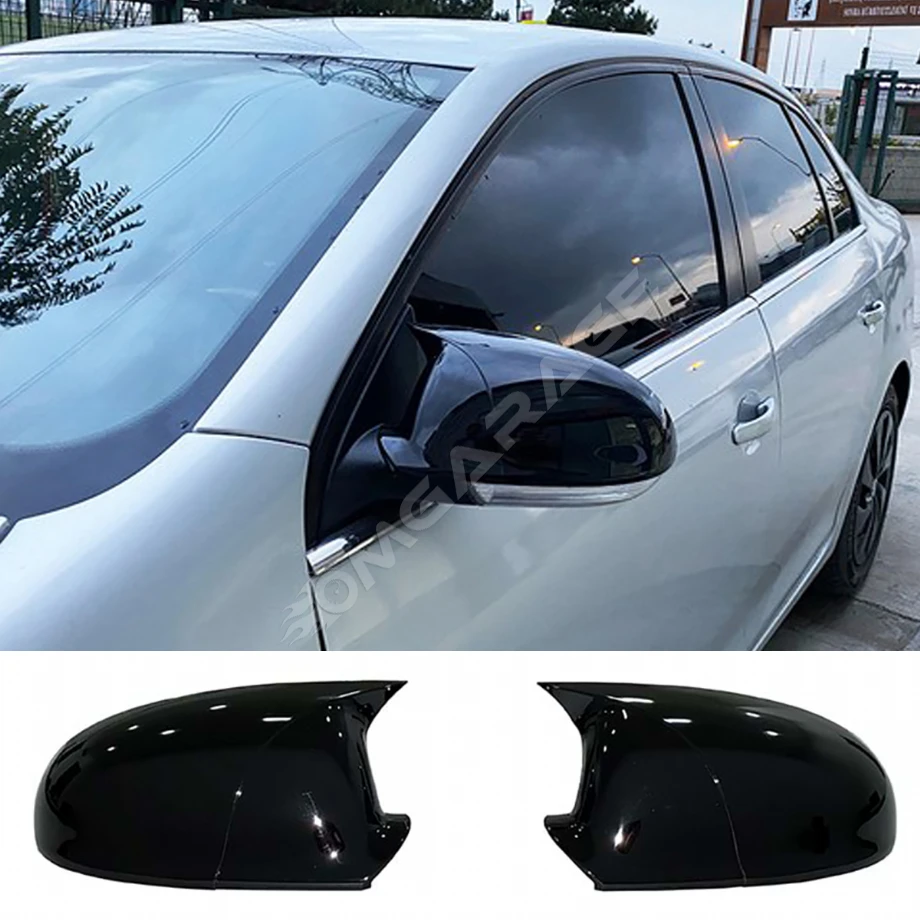 Vw Jetta Mk5 Batman Yarasa Ayna Kapağı Piona Black ABS 2005-2010