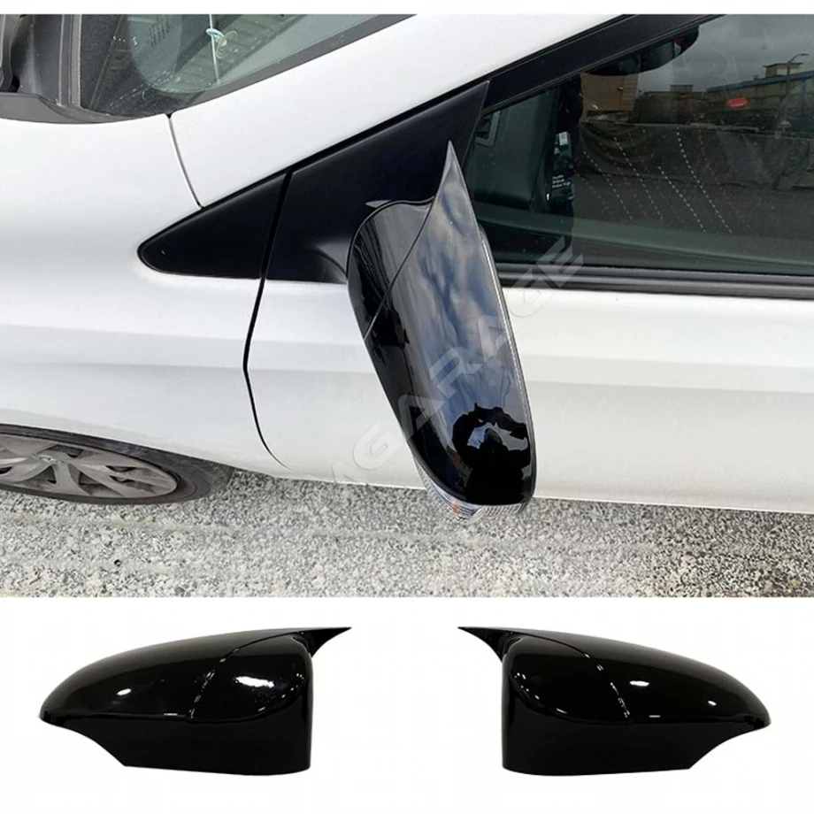 Toyota Auris E180 Batman Yarasa Ayna Kapağı Piona Black ABS 2013-2015