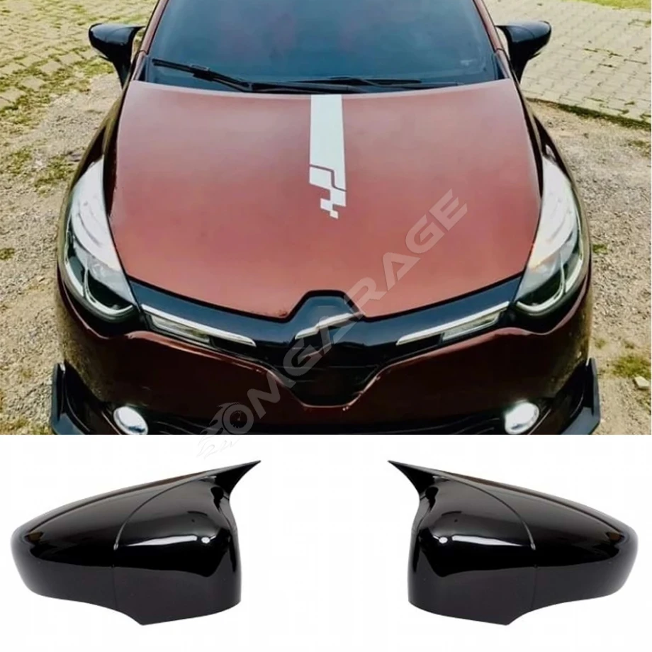 Renault Clio 4 Batman Yarasa Ayna Kapağı Piona Black ABS 2012-2019