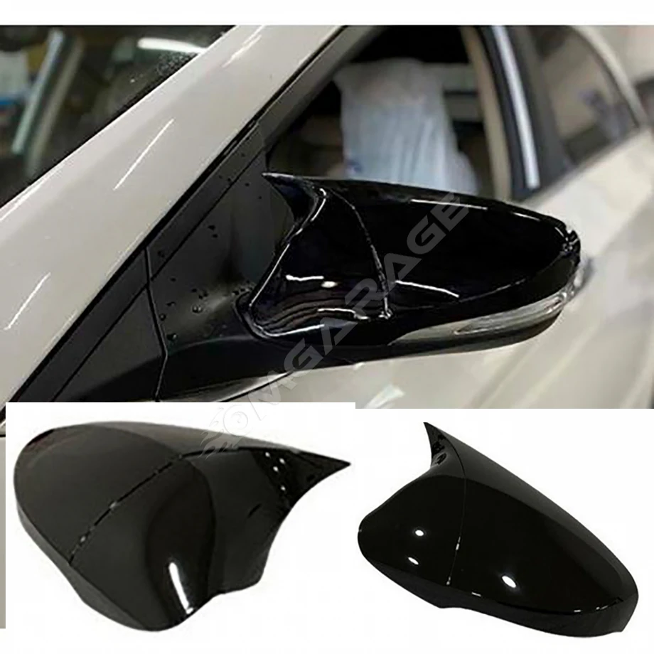 Hyundai Accent Blue Sinyalli Batman Yarasa Ayna Kapağı Parlak Siyah ABS 2011-2019