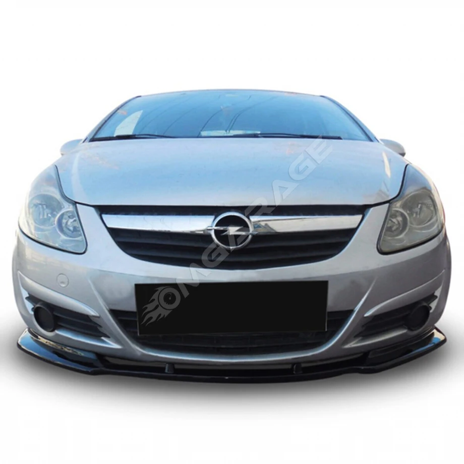 Opel Corsa D Ön Lip Parlak Siyah Plastik