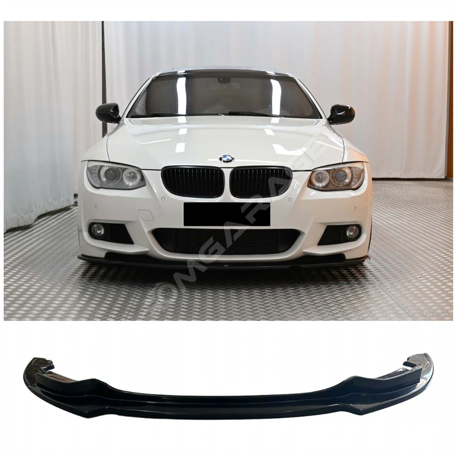 Bmw E92 Lcı Ön Lip Parlak Siyah Plastik 2009-2013