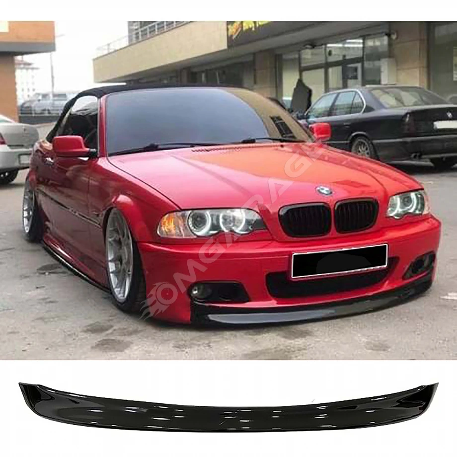 Bmw E46 M-Technic CSL Ön Lip Parlak Siyah Plastik 1997-2006