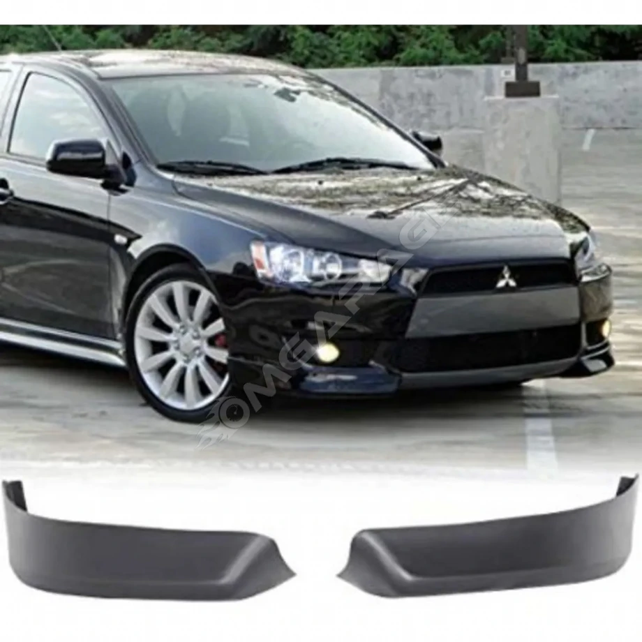Mitsubishi Lancer Ön Flap Parlak Siyah Plastik Sağ Sol