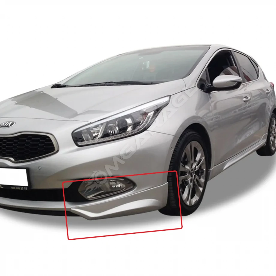 Kia Ceed Ön Tampon Flap Parlak Siyah Sağ Sol Plastik