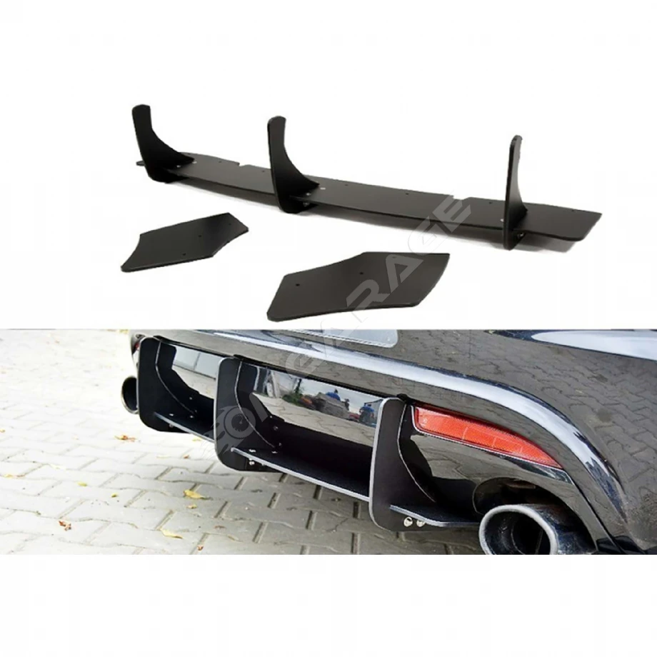 VW Scirocco Flap Flaplar Splitter Bıçak 2009-2013