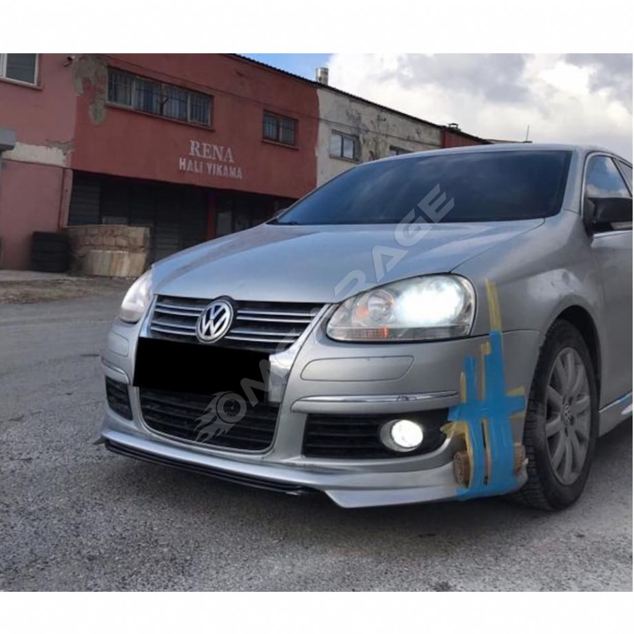 Volkswagen Jetta Mk5 Ön Ek 2005 2006 2007 2008 2009 2010 Mat Siyah Plastik Ön Karlık