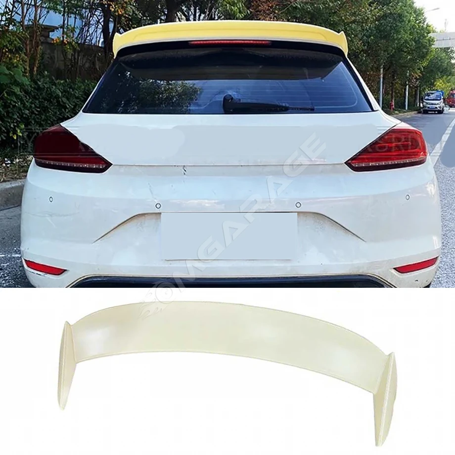 Vw Scirocco İthal Spoiler Parlak Siyah Plastik Spoyler 2015-2017