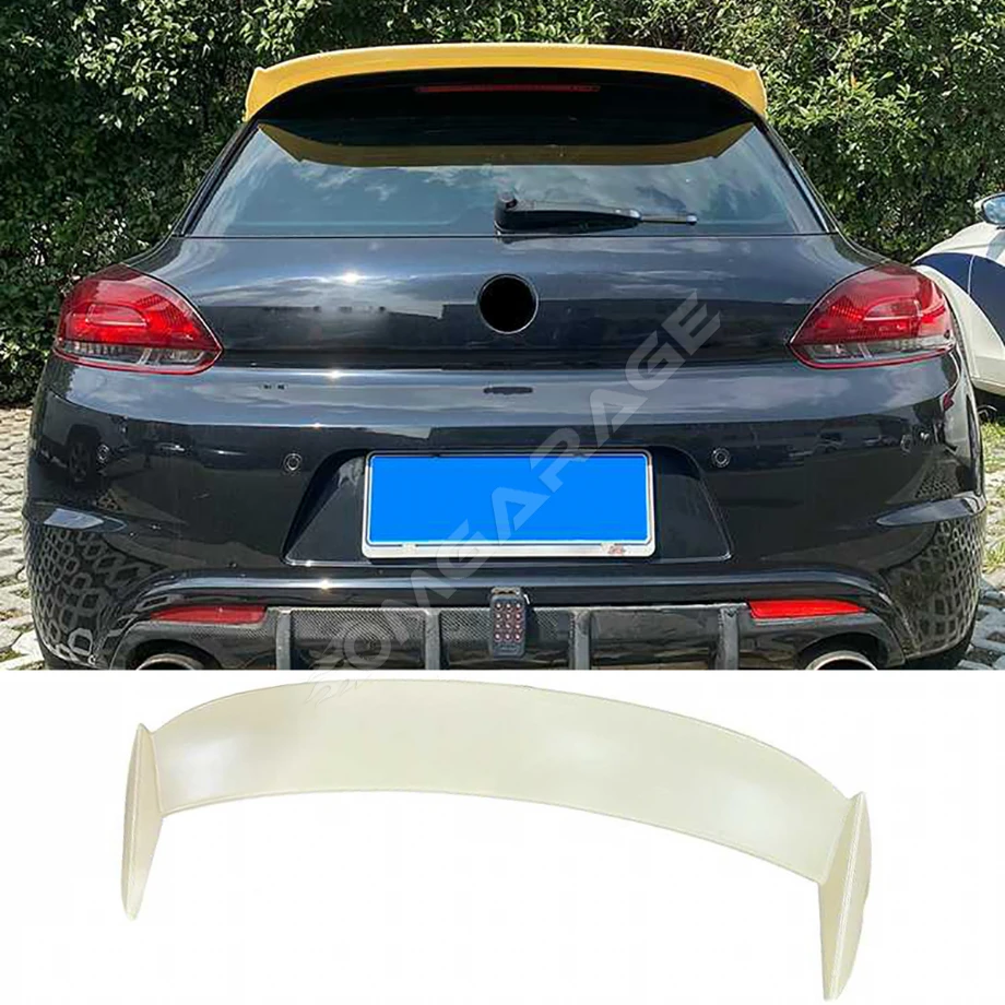 Vw Scirocco Bagaj Üstü İthal Spoiler Parlak Siyah Plastik Spoyler 2008-2014