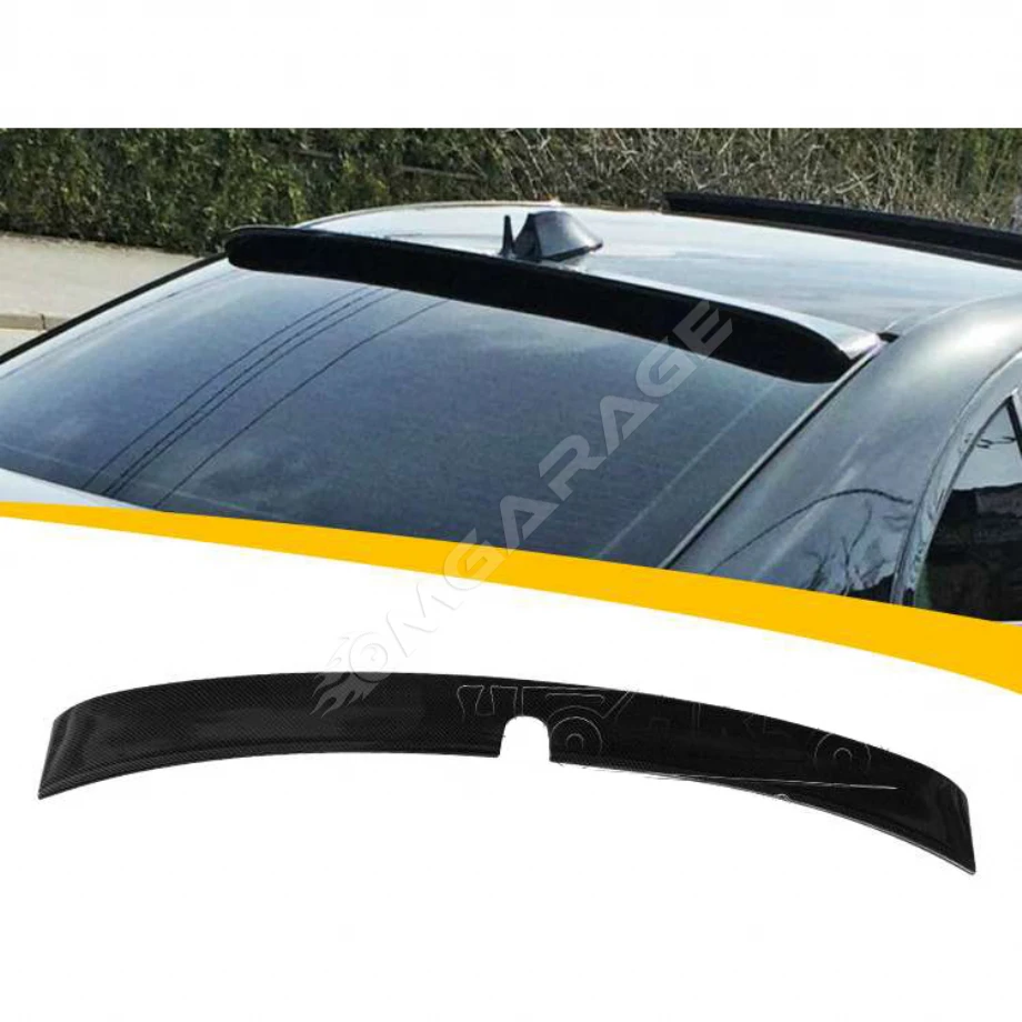 Mercedes E W211 Cam Üstü İthal Spoiler Parlak Siyah Plastik Spoyler 2002-2009