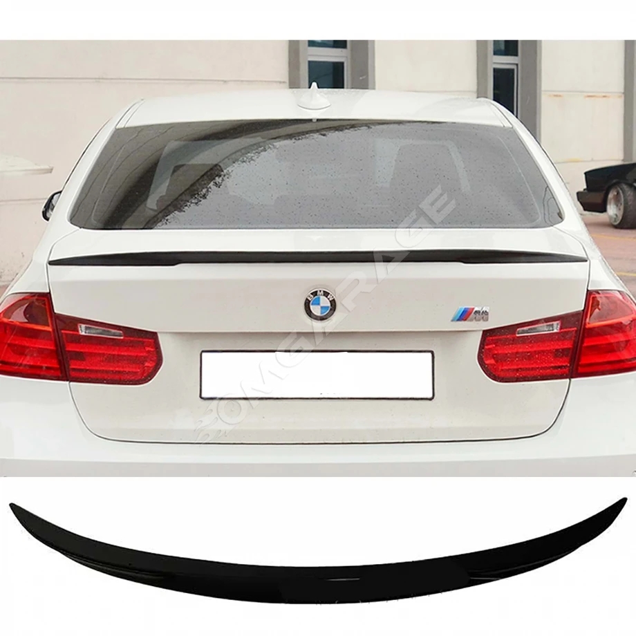 F30 Dynamic Bagaj Üstü İthal Spoiler Parlak Siyah Plastik Spoyler