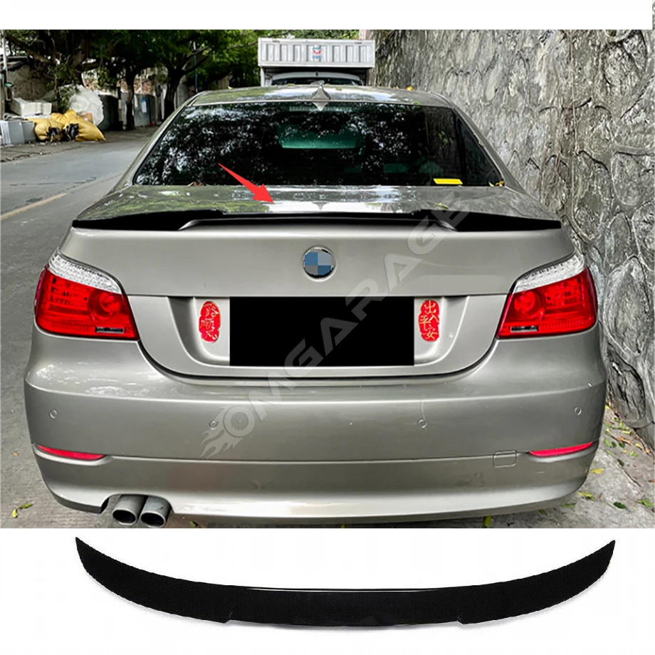 Bmw E60 M4 Bagaj Üstü İthal Spoiler Parlak Siyah Plastik Spoyler 2004-2010