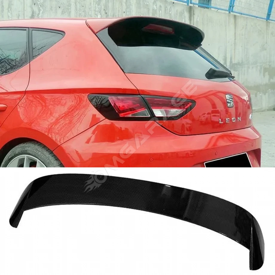 Seat Leon Mk3 İthal Spoiler Parlak Siyah Plastik Spoyler