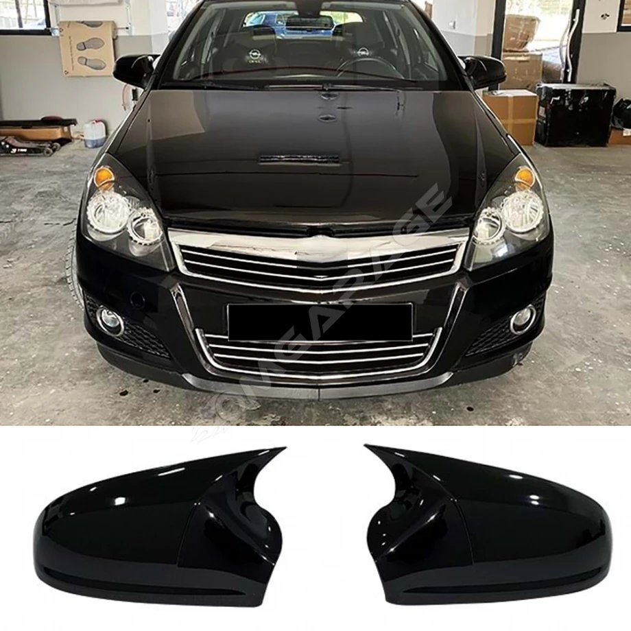 Opel Astra H FL Batman Yarasa Ayna Kapağı Parlak Siyah ABS 2010 2011 2012 2013