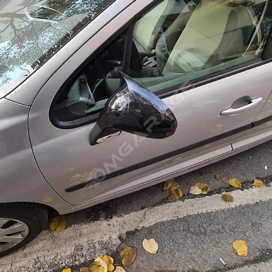 Peugeot 308 Batman Yarasa Ayna Kapağı Piona Black ABS 2007-2013