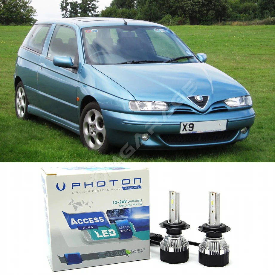 Alfa Romeo 145 Led Xenon Uzun Far Ampulü H1 Duo Yeni Seri Beyaz