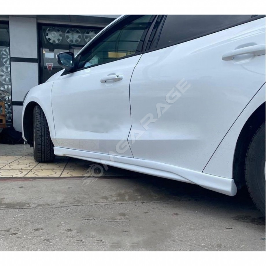 Ford Focus 4 Sedan Marşpiyel Seti 2019 2020 2011 2022 Mat Siyah Plastik 2 Adet