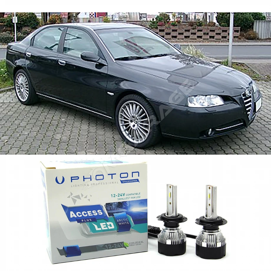 Alfa Romeo 166 Led Xenon Uzun Far Ampulü HB3 Access Yeni Seri Beyaz