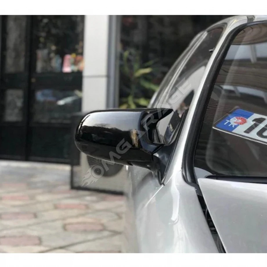 Honda Civic Ek Batman Yarasa Ayna Kapağı Piano Black 1996 1997 1998 1999 2000