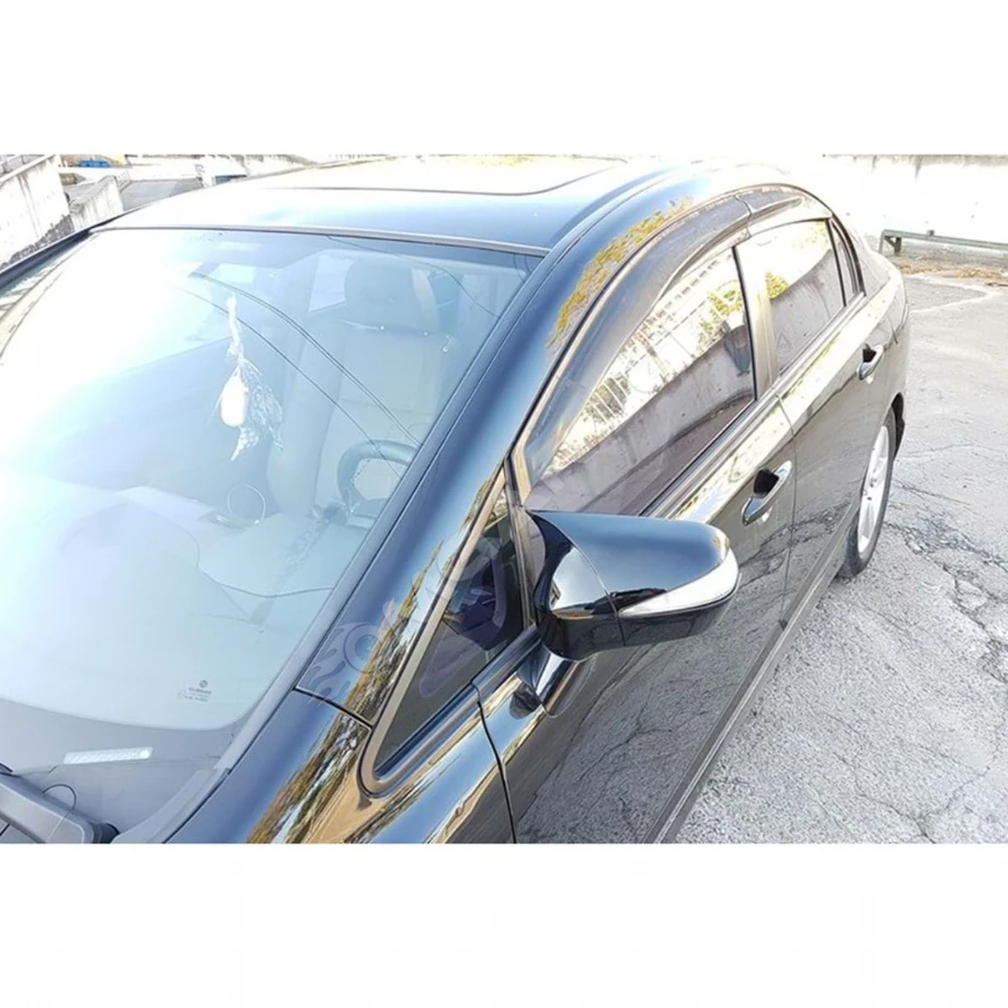 Honda Civic Fd6 Batman Yarasa Ayna Kapağı Piano Black 2006 2007 2008 2009 2010 2011