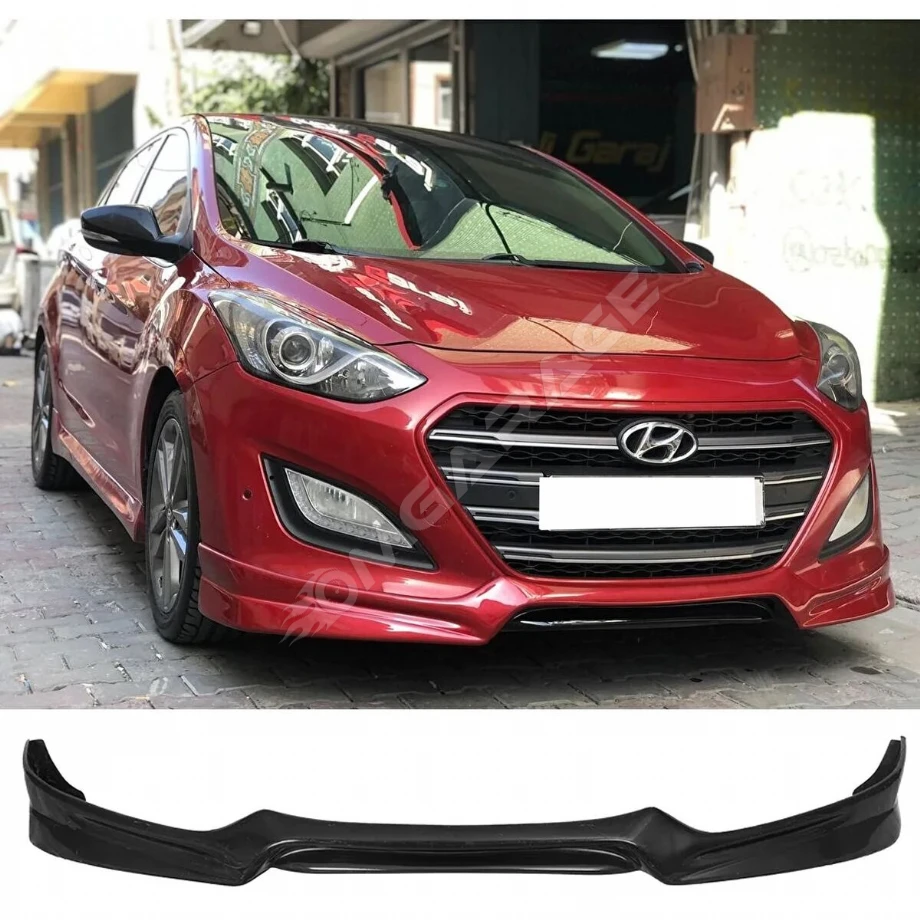 Hyundai i30 Ön Ek Karlık Mat Siyah Plastik 2012 2013 2014 2015 2016 2017
